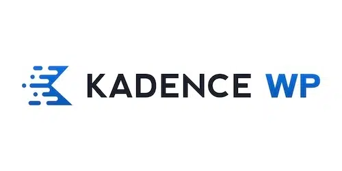 Logo de la suite d'outils WordPress Kadence.