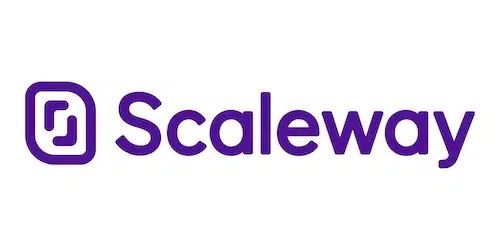 Logo de la solution de stockage distante Française Scaleway.