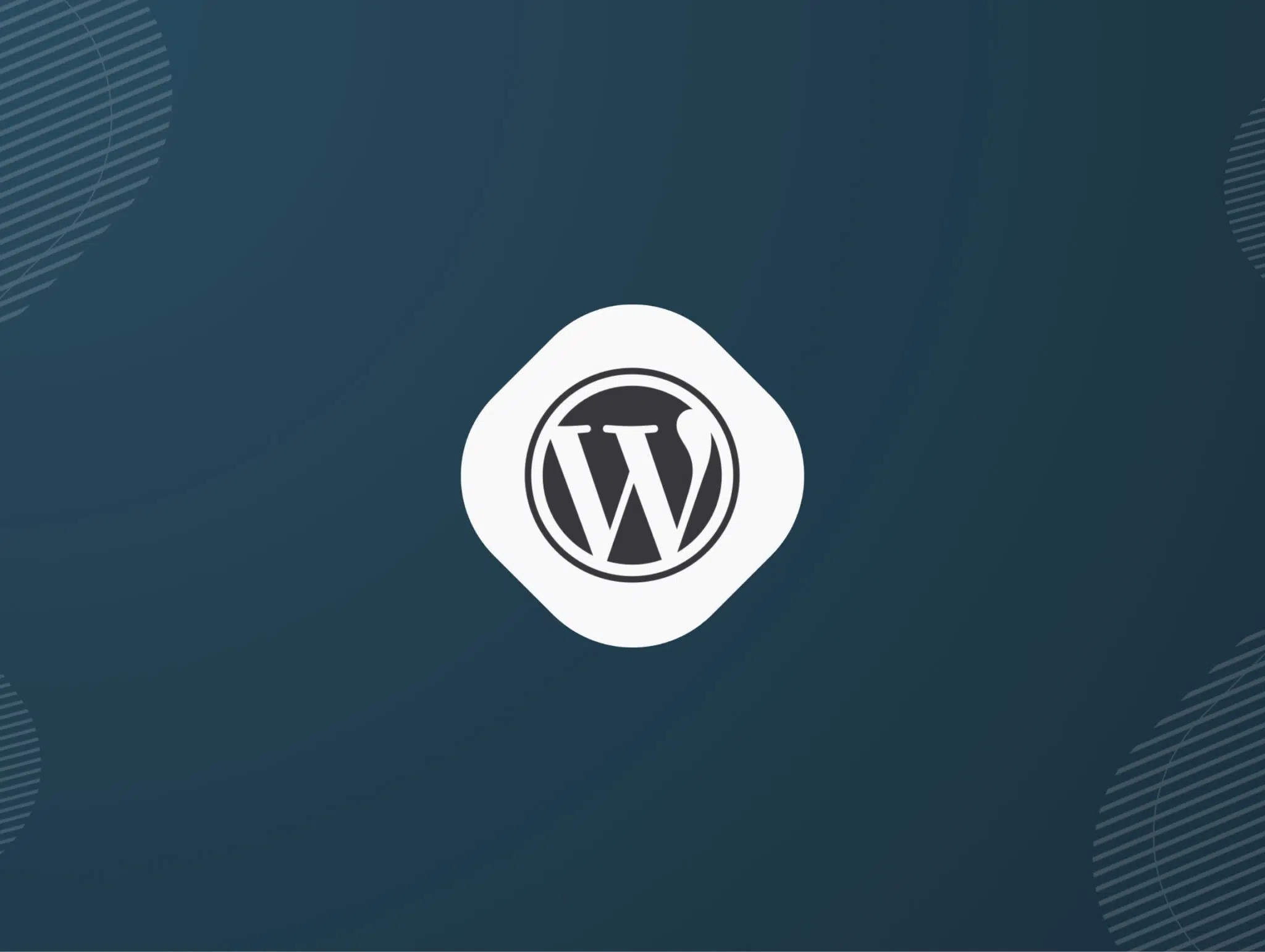 Image de mise en avant de l'article "Pourquoi choisir WordPress ?", sur un dégradé de bleu, avec le logo WordPress placé au centre de l'image.